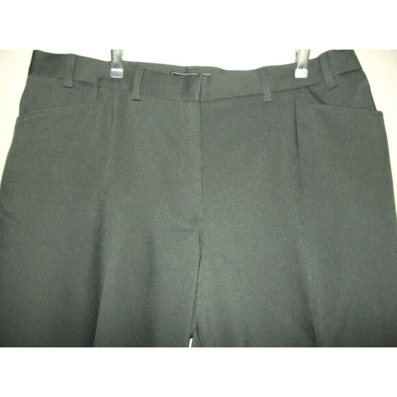 oobe Pants Womens Plus Size 20 x 29" Gray Flat Front straight leg Uniform Work - Picture 2 of 11
